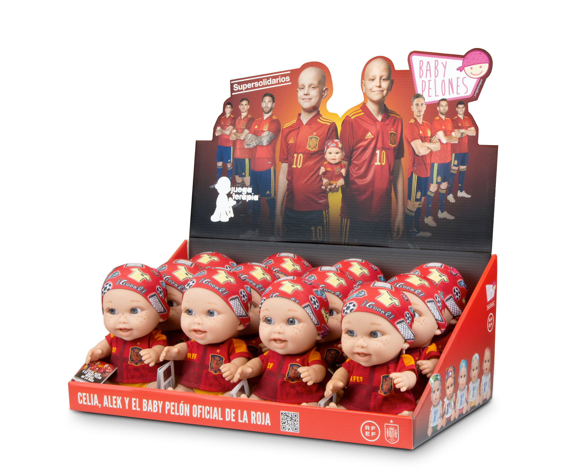 Expositor Baby Pelón La Roja M4RIA